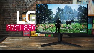 Обзор монитора LG 27GL850 в 4k [upl. by Delcine84]