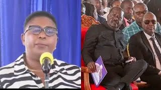 HESHIMU KINA MAMAquot CS AISHA JUMWA SHOCKS CONGREGATION WHILE MOURNING DPPS MOTHER [upl. by Secnarfyram]