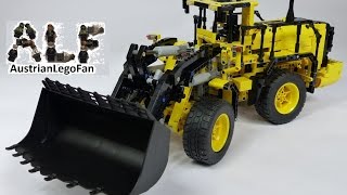 Lego Technic 42030 Volvo L350F Wheel Loader  Radlader  Lego Speed build Review [upl. by Newkirk]