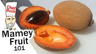 Mamey Fruit  How to Mamey Sapote [upl. by Haidabej]