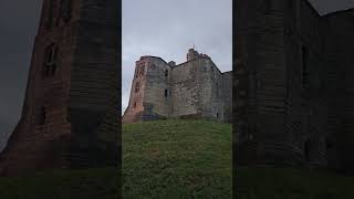 Sunrise at Warkworth Castle 🙂🐕❤️ warkworthcastle rottweiler sunrise [upl. by Audri603]