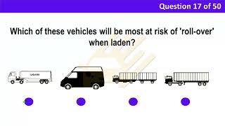 LGV Driving Theory test part 1  The Official LGV Theory Test [upl. by Nesyla616]