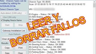 Introducción a VagCom VCDS LEER Y BORRAR FALLOS AUDI VOLKSWAGEN SEAT SKODA [upl. by Seidule136]