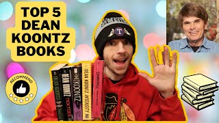 Top 5 Dean Koontz Books 🐶 [upl. by Itin]