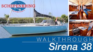 Sirena 38 for sale  Yacht Walkthrough   Schepenkring Lelystad  4K [upl. by Jeniece]