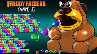 어몽어스 VS Freddy FazBear FUNNY AMONG US ANIMATION [upl. by Enrique]