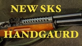 SKS with Metal ventalated handguard review [upl. by Drarreg]