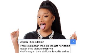 Megan Thee Stallion Answers The Webs Most Searched Questions  WIRED [upl. by Airetahs]