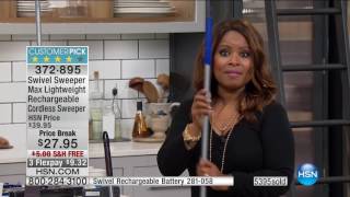 HSN  Home Innovations featuring Swivel Sweeper 09142016  06 PM [upl. by Coulter645]