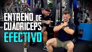 ENTRENO de CUADRICEPS EFECTIVO [upl. by Rodl676]