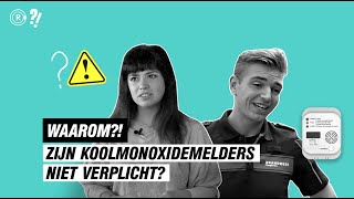 WAAROM zijn koolmonoxidemelders niet verplicht  WAAROM Afl 6 [upl. by Berck95]