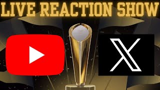 Live Reaction to 2024 Penultimate College Football Playoff Rankings [upl. by Arocet]