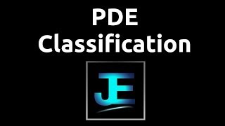 Explained PDE Classification CFD [upl. by Adnara735]