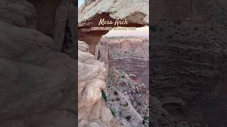 Mesa Arch is one of the most iconic natural landmarks of Canyonlands National Park Utah [upl. by Leugimesoj]