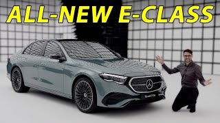 The allnew 2024 Mercedes EClass is a tech and gadget center 🎮 Premiere REVIEW [upl. by Learrsi]