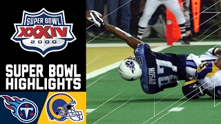 Super Bowl XXXIV Recap Rams vs Titans  NFL [upl. by Nitreb]