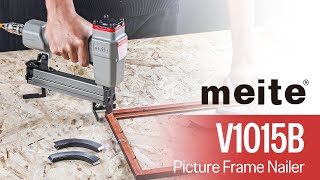 Professional Picture Frame Nailer Meite V1015B [upl. by Mcguire]