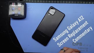 Samsung Galaxy A12 Screen Replacement [upl. by Sialac431]