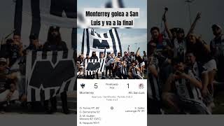 Monterrey vs San Luis doblete de Torres Gol de Berterame [upl. by Morrill]