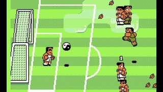 Nekketsu vs Korea ☯  Kuniokuns Nekketsu Soccer League [upl. by Lewej132]