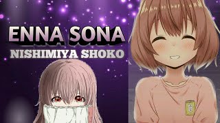 NISHIMIYA SHOKO EDITS ENNA SONA AMV HINDI SONG  A Silent Voice Enna sona x a silent voice [upl. by Alaster]