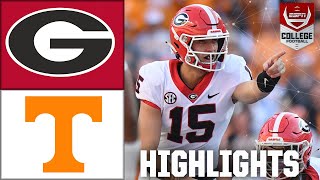 Georgia Bulldogs vs Tennessee Volunteers  Full Game Highlights [upl. by Johnstone262]