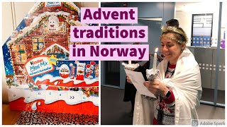 Christmas in Norway Norwegian traditions Ideas for advent calendar Part 1 [upl. by Maice317]