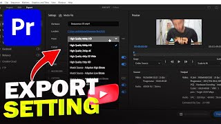 Adobe Premiere Pro Export Settings  Export Settings Premiere Pro [upl. by Sylvia]