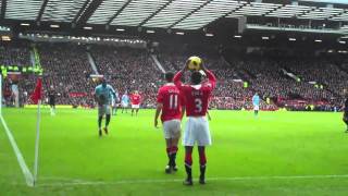 Giggs cheeky throw in [upl. by Laeira289]