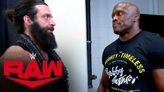 Elias infuriates the Raw locker room before the Andre the Giant Battle Royal Raw March 27 2023 [upl. by Eylrahc69]