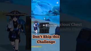 Dont skip this challenge  Hiden Chest genshin impact genshinimpactedit genshinimpact hoyovers [upl. by Wey]