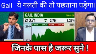 Gail Share Latest News  Gail Share News Today  Gail Share Price Today  Gail Share Target [upl. by Ydarb]