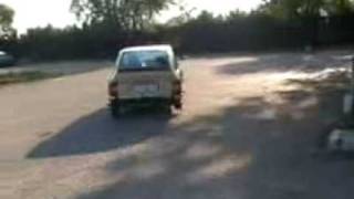 Citroen GS running with three wheels [upl. by Atinrev]