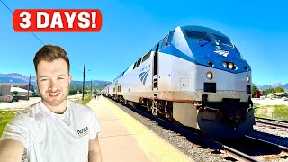 72hrs from New York to San Francisco by Amtrak Sleeper Train [upl. by Mikael]