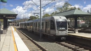 LA Metro Rail HD 60fps AnsaldoBreda P2550 Gold Line Trains  Heritage Square Station 3616 [upl. by Ariahay717]