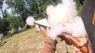 Battle of The Waxhaws Buford’s Massacre GoProReEnactment history historical subscribe [upl. by Cahn]