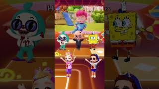 Bebefinn Pinkfong EXE Coffin Dance Song Cover Tiles hop shorts [upl. by Aiceila978]