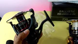 Daiwa BALLISTIC LT 6000D H RK Uboxing dan Review [upl. by Weylin]