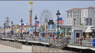 Ocean City NJ Boardwalk highlights 2022 [upl. by Deys]