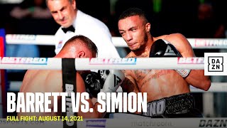 FULL FIGHT  Zelfa Barrett vs Viorel Simion [upl. by Ahsenac587]