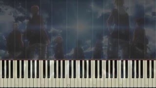 Attack on Titan Crimson Bow and Arrow OP1 TVsize MIDI Instrumental [upl. by Vladi]