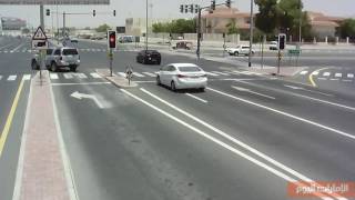 Drivers caught on camera while crossing red signals [upl. by Ardelia]