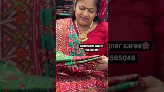 Trending saree  wedding collection  new design saree  parola  bandhni [upl. by Launamme]