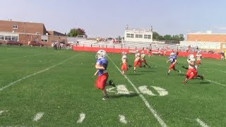 Beekmantown  AuSable Valley Youth Football 91717 [upl. by Nwahsirhc810]