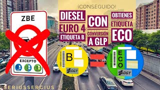 BOMBAZO Etiqueta ECO en Diesel EURO 4 EXCLUSIVA Conseguido Y EURO 5 [upl. by Ammadis]