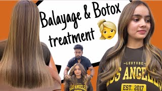 money piece balayage कैसें करेBotox treatment balayage karetin ash color step by step🤩 [upl. by Alrzc]