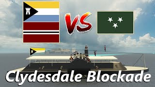 Purshovian War  Clydesdale Blockade  Tradelands [upl. by Aihsiyt]