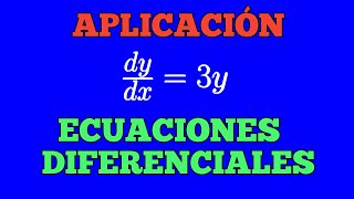 1 Aplicación de las ecuaciones diferenciales de variablesseparables [upl. by Anirrehs]