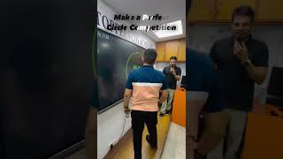 Make a perfect circle competition🔥motivation educationstudytips competitionviralreels students [upl. by Naujed]