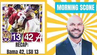 LSU Collapses vs Alabama 4213  Saints vs Falcons Game Day [upl. by Anson]